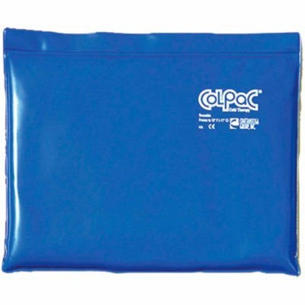 Fabrication Enterprises ColPaC® Blue Vinyl Reusable Cold Pack, Standard, 11" x 14", 12/PK 00-1500-12